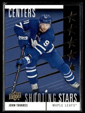 2019-20 Upper Deck Shooting Stars Centers John Tavares Toronto Maple Leafs