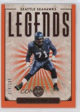 2020 Panini Legacy Legends Orange 18/199 Walter Jones #135 HOF 1bg9