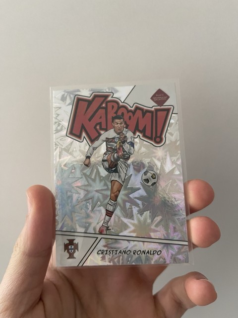 Panini Donruss 2021-2022 Qatar Cristiano Ronaldo Kaboom CR7 Case Hit World Cup