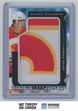 2025-26 UD Black Diamond Rookie Team Logo Jumbos Zayne Parekh #RTL-ZP Calgary