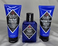 Jack Black Three You Need Shave Essentials New NOB