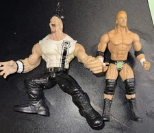 Vintage WWE Wrestling ROAD DOG 6" figure toy RARE & Triple H