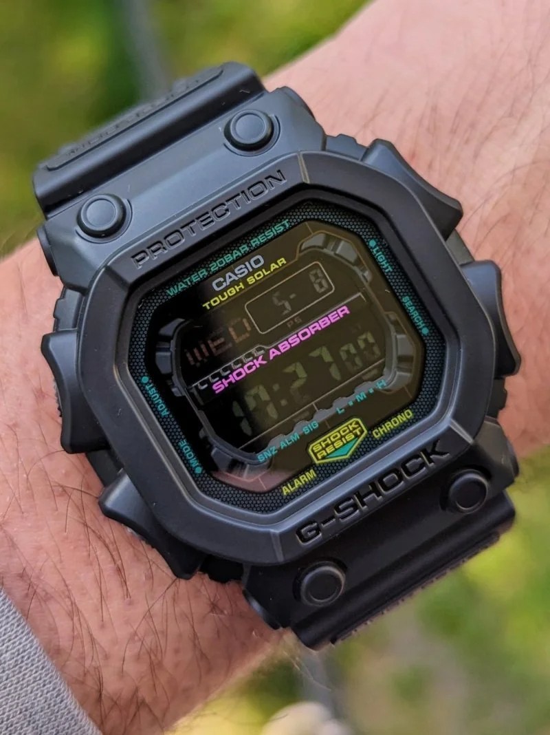 Casio G-Shock GX-56MF-1D Digital Matte Black Vibrant Dial Digital