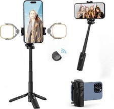Ulanzi JJ02 Selfie Stick Tripod Extendable Phone Grip Bluetooth Remote Vlog Matt