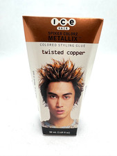 Joico Ice Hair Spiker Colorz Metallix Twisted Copper Styling Glue 1.69 fl oz.