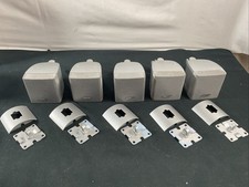 Bose Single Cube Acoustimass Lifestyle Satellite Speakers Lot of Five 5 