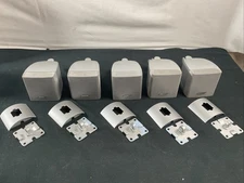 Bose Single Cube Acoustimass Lifestyle Satellite Speakers Lot of Five (5)