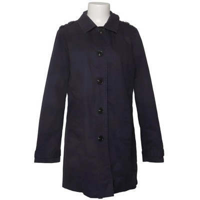 s.Oliver, Trenchcoat, Damen, Größe: 40, Blau, Baumwolle, Einfarbig #IIs