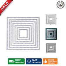 7 Durable Carbon Steel Cutting Dies for DIY Scrapbooking and Card-Making