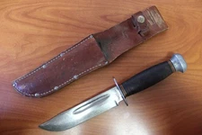 Vintage 1940s World War 2 PAL RH-36 Fighting Knife With Sheath WW2