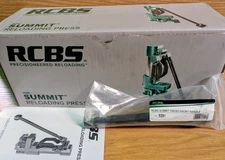 NIB, RCBS Summit Single Stage Reloading Press with extra Short Handle.