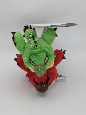 NWT Capcom Store Japan Monster Hunter Rathian Rathalos Keychain Plush US SELLER