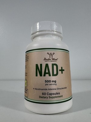 NAD+ 500mg Double Wood Supplement 60 Capsules