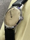 Timex 32mm 1960’s Silver Tone Mens Vintage Mechanical Wrist Watch Working Order