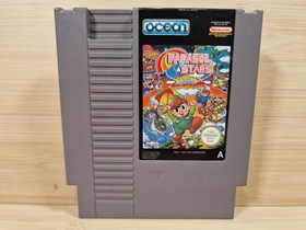 Sistema de entretenimiento Parasol Stars: Rainbow Island II NES Nintendo en caja