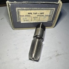 3/8 - 18 NPT Pipe Tap QTY 6 4 Flute Type HSS