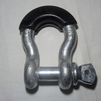 Galvanized Steel Screw Pin Anchor Bow Lifting Shackle WLL43/4T 3/4  Inches 4-Ton
