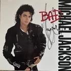 Michael Jackson SIGNED AUTO BAD Vinyl PROMO Release - JSA LOA - VERY RARE!