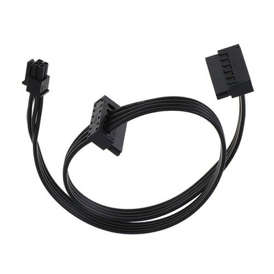 Q59 Motherboard ATX Mini 4Pin zu 2x SATA SSD Stromkabel für Lenovo 45cm