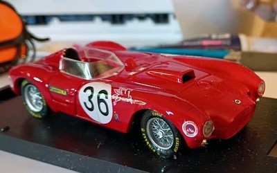 R205 1/43 Lancia D24 Fangio No. 36 Car 1953 Mexico Luncia Brumm