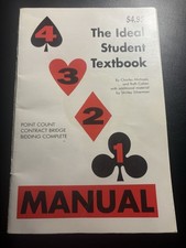 The Ideal Student Textbook Manual - Contract Bridge Bidding Baron Barclay