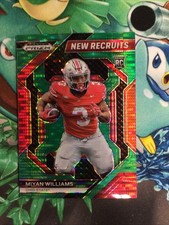 2024 Panini Prizm Draft Picks New Recruits Miyan Williams Green Pulsar Prizm /25