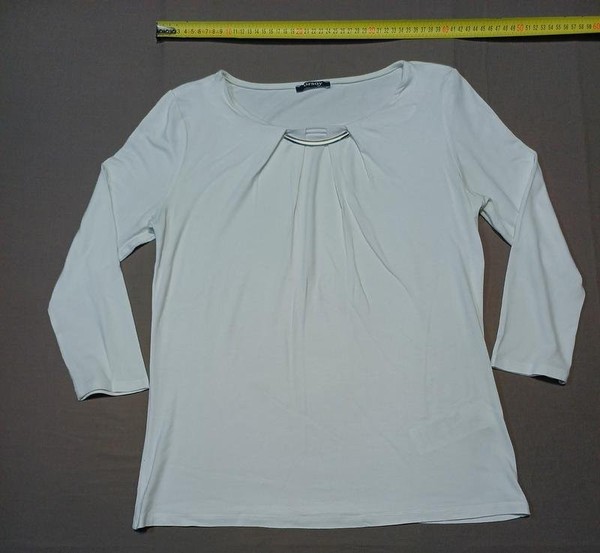 Women Orsay Shirt White Viscose S