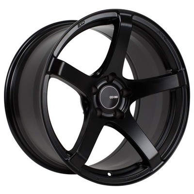 Enkei Kojin 18x8.5 35mm Offset 5x114.3 Bolt Pattern 72.6mm Bore Dia Matte Black