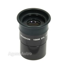 Brandon 1.25" Eyepiece with Rubber Eyecup - 16mm  VB16EC