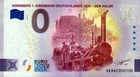 Zero Euro Note 0 Euro Note Nuremberg 1. Railway Germany 2025-1