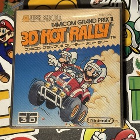 Famicom Grand Prix II: 3D Hot Rally Famicom Disk System Japan US Seller TESTED