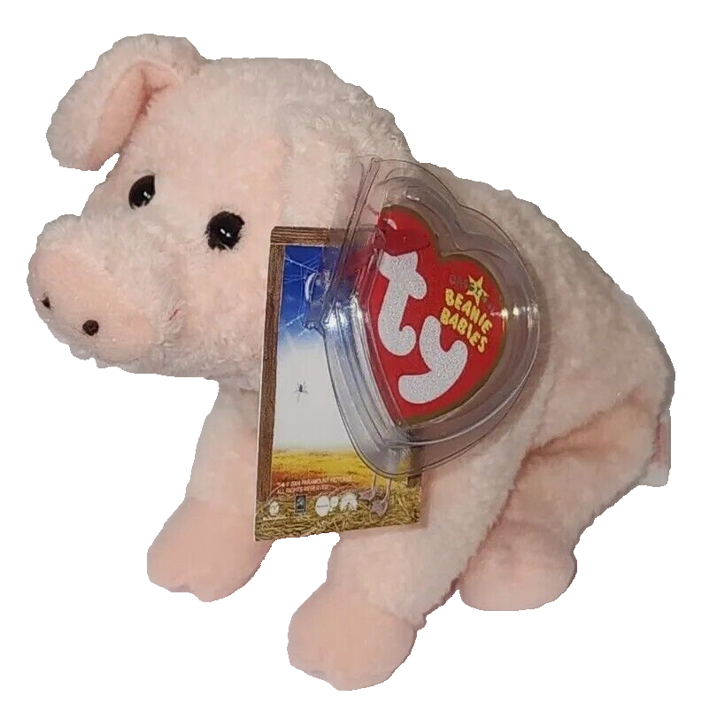 Ty Beanie Baby WILBUR the Pig (Charlotte's Web Movie Promo) NEW