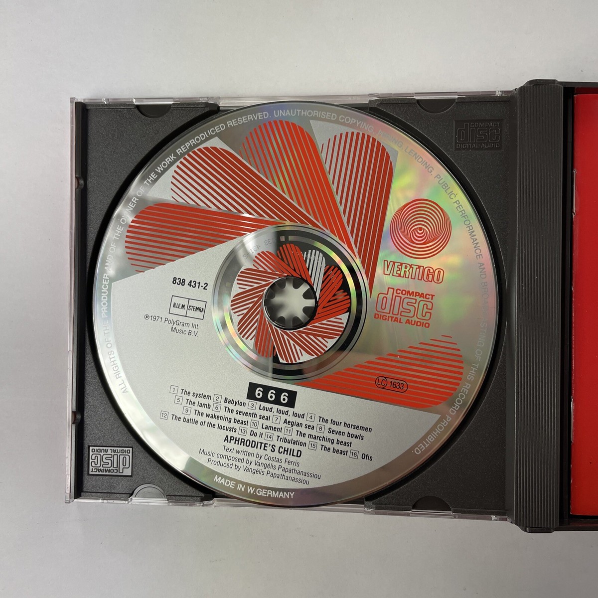 Aphrodite's Child - 666 2xCD Set #28 | eBay