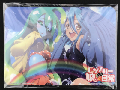 Monster Musume no Iru Nichijou Papi & Suu A5 Mouse Pad C88 Tokuma Shoten New