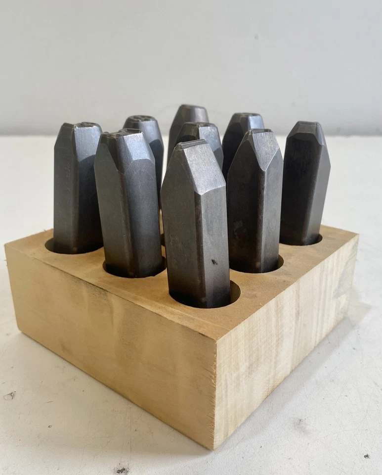 CH Hanson Steel Punches 1/2” Round Face - Image 4 of 4