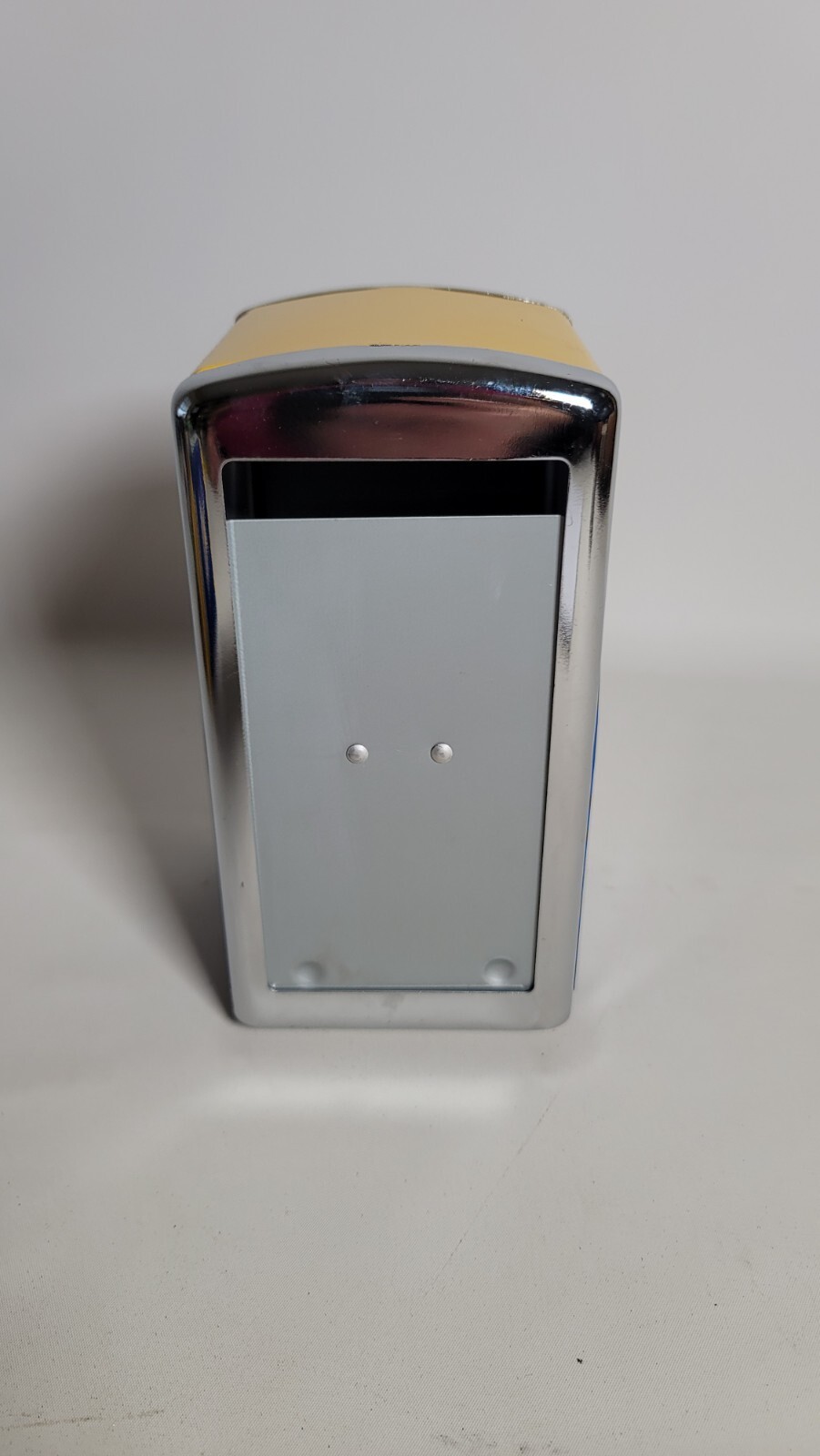 NOS Boxed Mortons Salt Napkin Dispenser When it Rains it Pours Kitchen