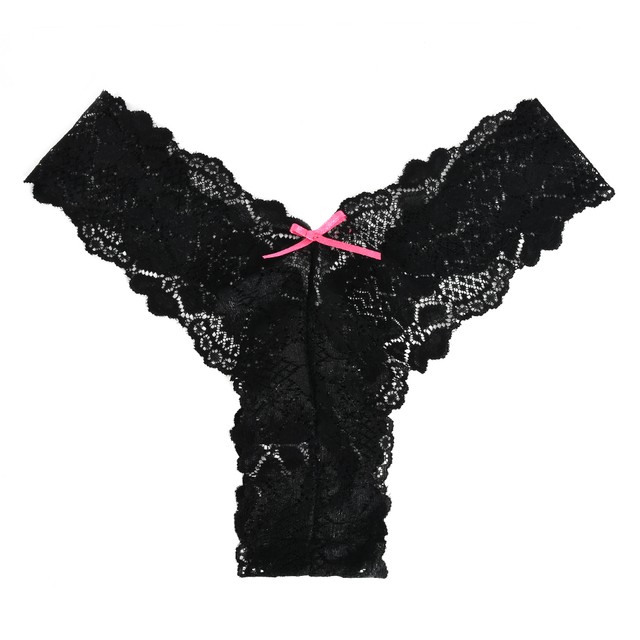 black g string lace