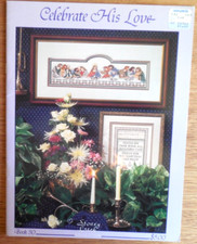 NEW Stoney Creek Collection Cross Stitch Pattern Booklet "Celebrate His Love"