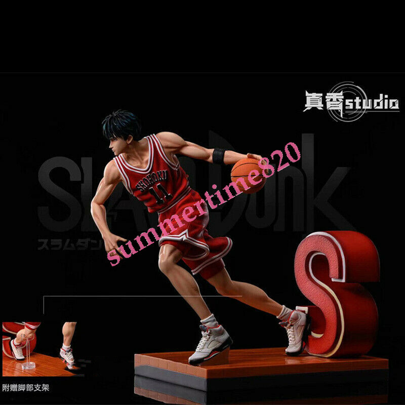 綺麗、オブジェ ZX Studio Slam Dunk Kaede Rukawa Resin Model Painted Statue In