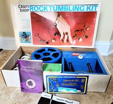Sears Gemstone Rock Tumbling Tumbler Kit - Made in USA Craft Jewelry -NEVER USED
