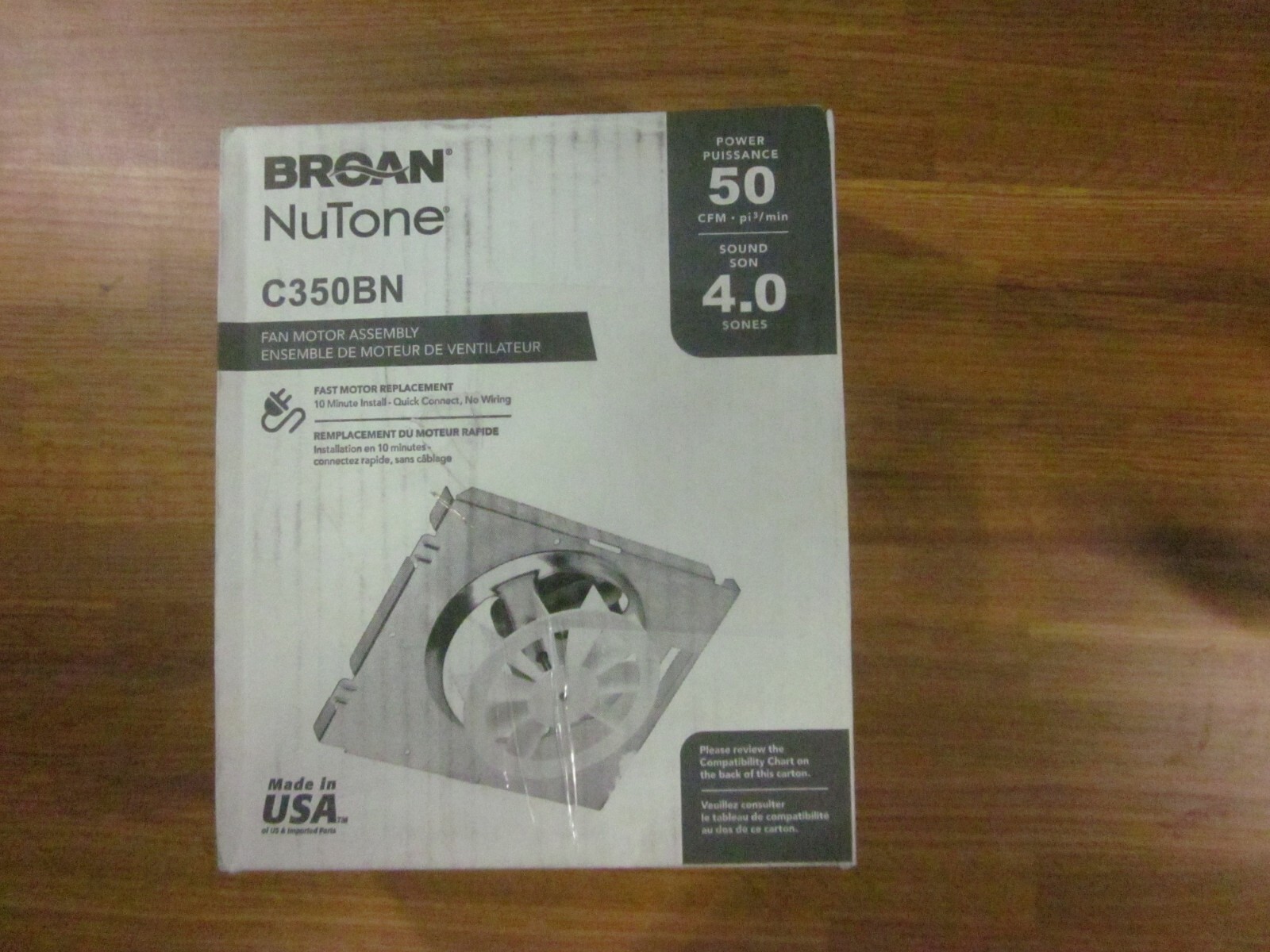Broan Nutone Bathroom Replacement Exhaust Fan Assembly For 696N Part ...