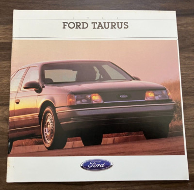 1988 Ford Taurus - Vintage 30-Page Dealer Sales Brochure - 8/87 Version ...