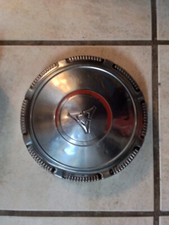 68-74 Dodge Red Line Dog Dish Stainless Hub Caps 9 1 Piece Only