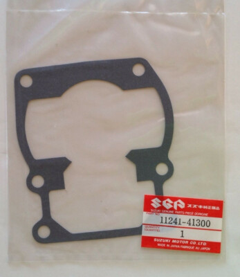 Genuine OEM Suzuki RM100 RM125 11241-41300 Cylinder Base Gasket