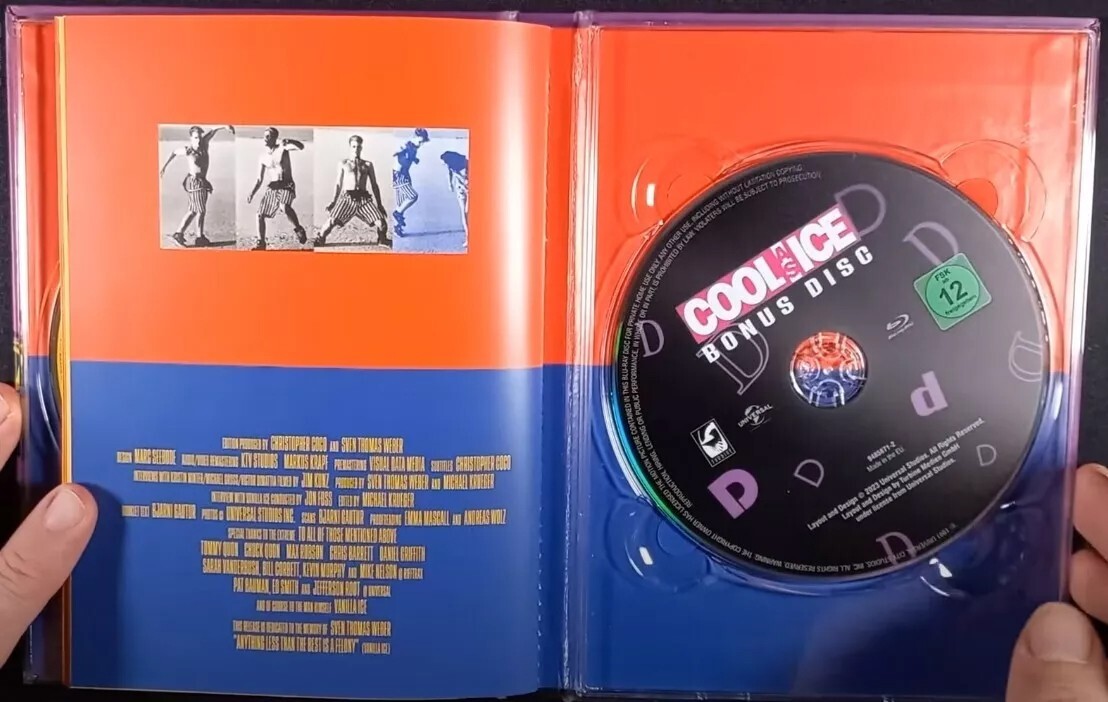NEW! COOL AS ICE Blu-Ray OOP LIMITED EDITION Official 2-DISC SET