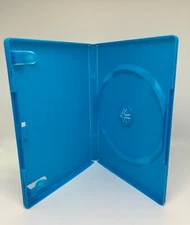 10 PCS High Quality New 14mm Wii Game Case Box, Blue, XZ-WII-BLUE