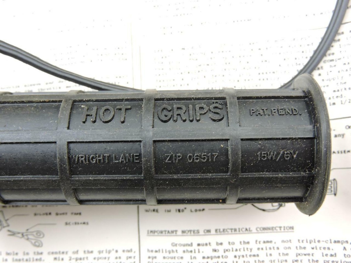 NOS Hi Point Heated Hot Grips Honda Yamaha Suzuki Kawasaki 8863rs