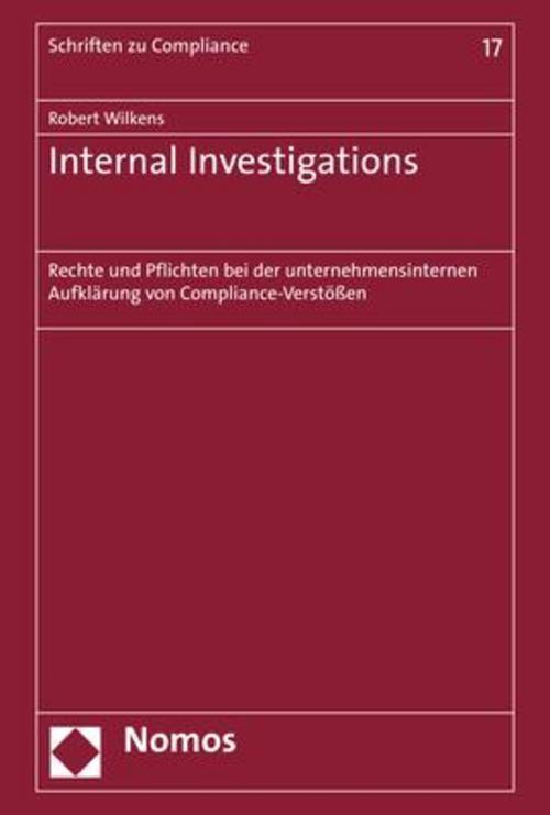 Internal Investigations Robert Wilkens