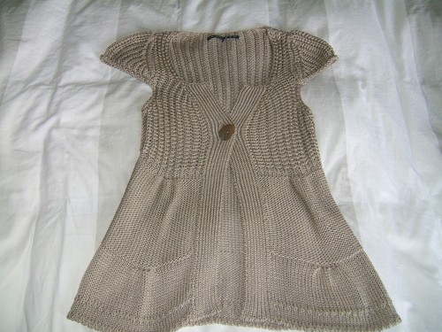 LA MODE EST A VOUS (LMV), superbe gilet sans manche, taille 1 ou 36