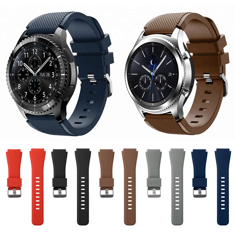 Silicon Ersatz Armband Samsung Gear S3 Galaxy Watch 3 Frontier